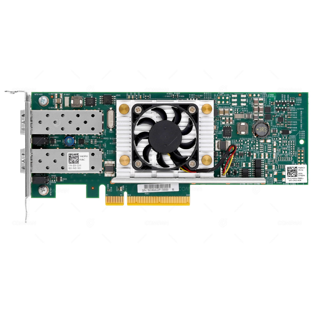 Y40PH LP  DELL BROADCOM 57810S DUAL PORT 10GB SFP+ LOW PROFILE ADAPTER